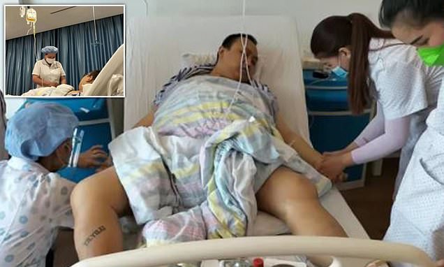 Chinese security guard is held captive as a BLOOD SLAVE: Man was kidnapped in Cambodia after being lured by fake job ad and had his blood drained from him every month