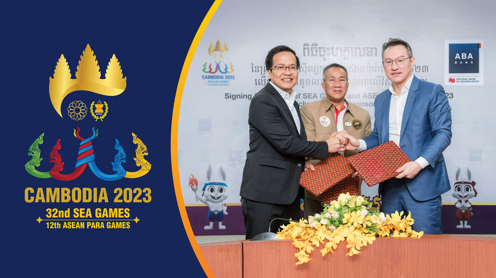 ABA becomes the exclusive bank sponsor of Cambodia SEA Games 2023 and sponsors $1,650,000